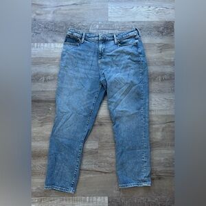 a.n.a Light Blue Relaxed Jeans